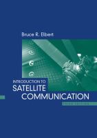 Introduction to Satellite Communication book cover